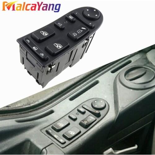 SW0017 Auto Power Window Lifter Control Switch apply For MAN TGA TGX 81258067045 81258067098 LHD