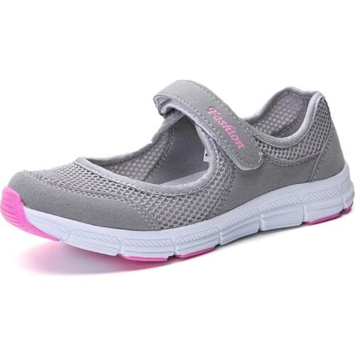 Mesh Flat Shoes Sneakers Women 2021 Tenis Feminino Vulcanized Sneakers Shoes Women Casual Shoes Breathable Walking