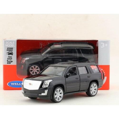 1:36 alloy pull back car models,high simulation Cadillac Escalade SUV,2 open the doors,metal diecasts toy vehicles,free shipping