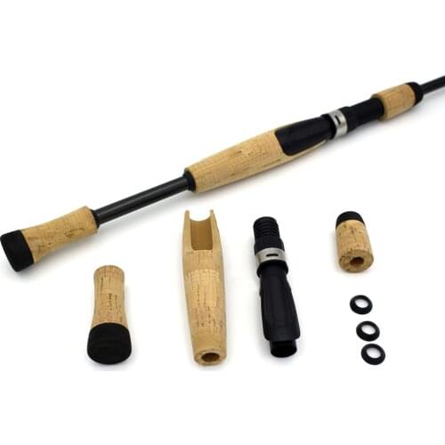1Pcs Fishing Rod Building Repair Composite Cork Spinning Grip Reel Seat Handle DIY Fishing Rod Building Accessories