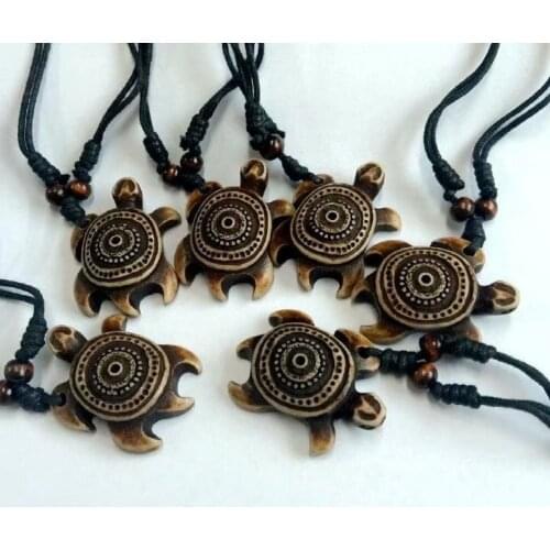 FREE SHIPPING yqtdmy 12 pcs Fashion Imitation Carving Ancient Symbol Ankh Amulet Pendants Necklace Gift