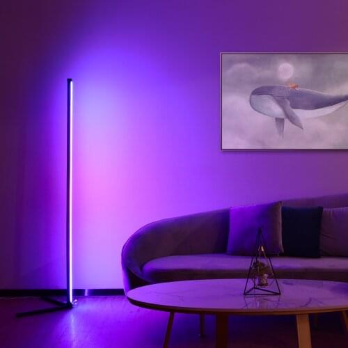 Nordic Corner Floor Lamps Dimmable Standing lamp White Colorful Night lighting For Home Decoration Room Decorate