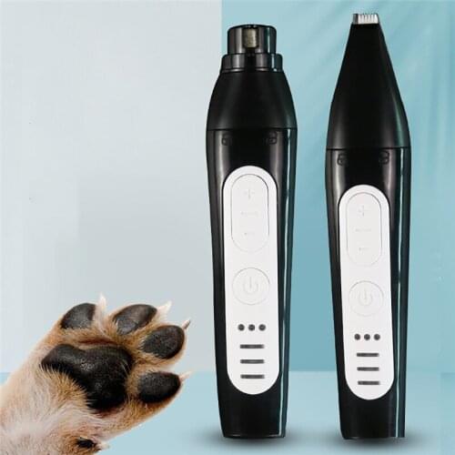2/3/4 IN 1 USB Rechargeable Electric Pet Shaver Dog Cat Hair Trimmer Pets Clippers Nail Grinding Foot Hair Clipper Machine