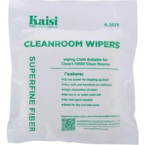 50pcs/lot Dust-free Cloth Anti-static Microfiber Wiping Clean Cloth for Mobile phone LCD Laptop Screen LED lamp Cleaning Tool