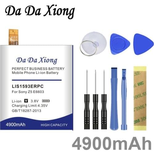 Da Da Xiong 4700mAh LIS1593ERPC Battery for Sony Xperia Z5 E6603 E6653 E6633 E6683 E6883