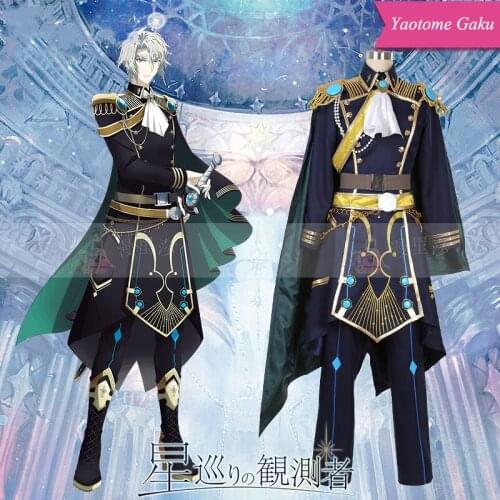 Anime! Idolish7 Cruiser Observer TRIGGER Yaotome Gaku Gorgeous Gothic Uniform Cosplay Costume Stage Performance Suit Free Ship