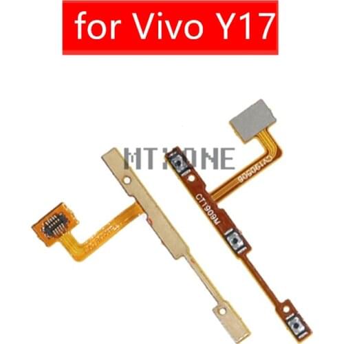 For Vivo Y17 Power Volume Side Key button Flex Cable for Vivo Y17 On Off Switch Flex Cable Replacement Repair Parts