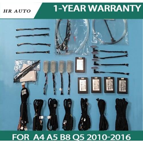 Decorate lamp fit for audi A4 A5 B8 Q5 2010-2016 grain turbine air decorate lamp Car LED ambient light