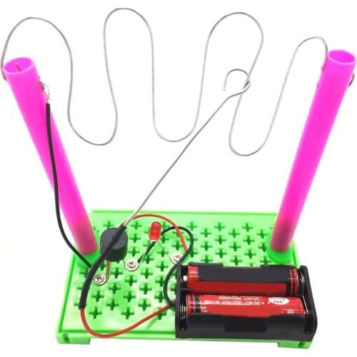 DIY Assemble Physical Circuit Model Science Experiment Educational Kids Toy