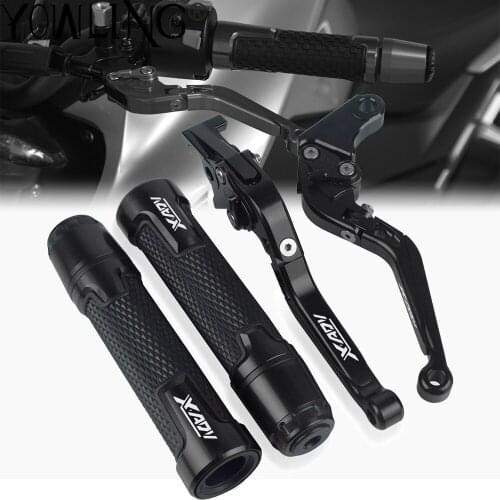 For Honda XADV750 XADV 750 XADV-750 2017 2018 Motorcycle Accessories CNC Aluminum Brake Clutch Levers Handlebar Hand Grips ends