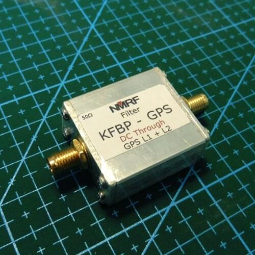 Dual-channel bandpass filter for GPS satellite positioning Support GPS L1+L2 Applicable active antenna