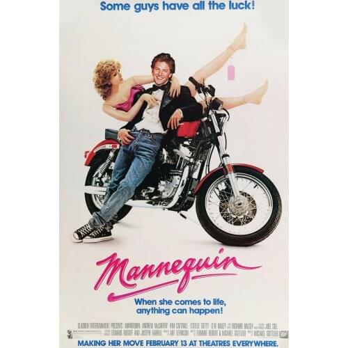 MANNEQUIN Movie Art Film Print Silk Poster Home Wall Decor 24x36inch