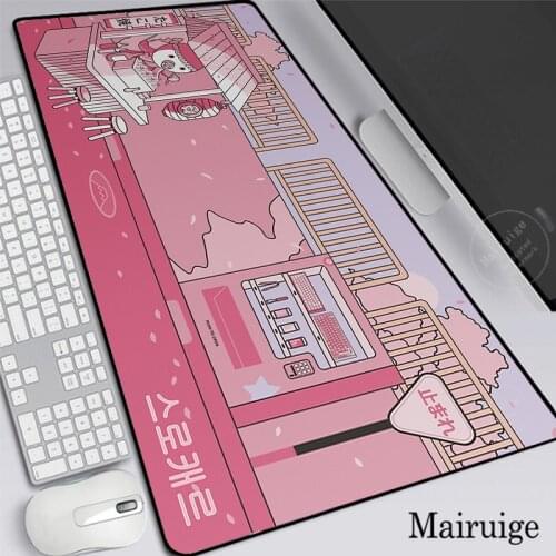 Cute Cartoon Animals Mouse Pad Comtuper Desk Mat Large XXL Mousepad Kawaii Gaming Accessoroes Gamer Keyboard Maus Mat for LOL