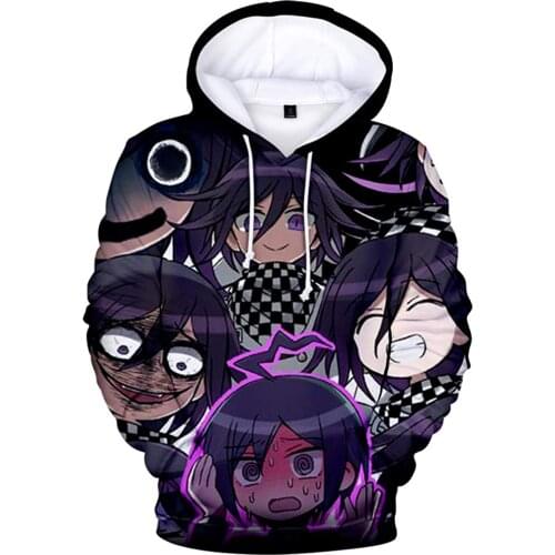 Danganronpa Kokichi Oma 3D Printed Fashion Fall Winer Suit Hoodies Sportswear Hooded Youthful HIP HOP Women/Men the hooded