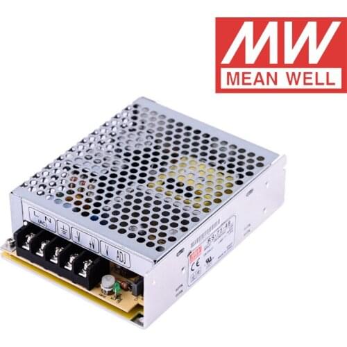 RS-75-48 Mean Well 76.8W/1.6A/48V DC Single Output Switching Power Supply meanwell online store