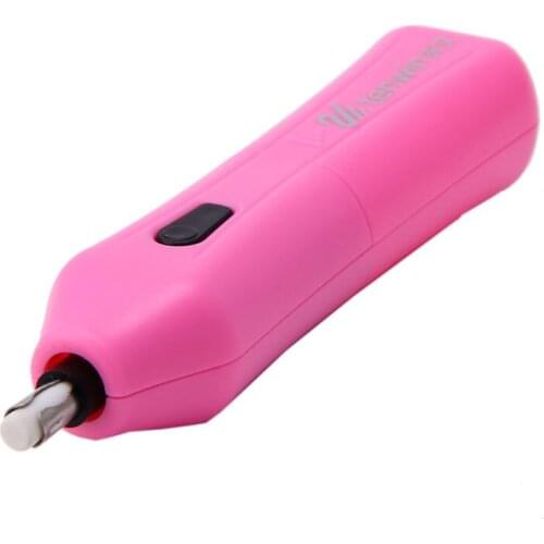 Handy Electric Eraser Kit Battery Operated Automatic For Pencil With 10 Refills