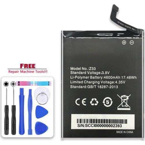 Replacement Battery 4600mAh For HOMTOM Zoji Z33 Mobile Phone