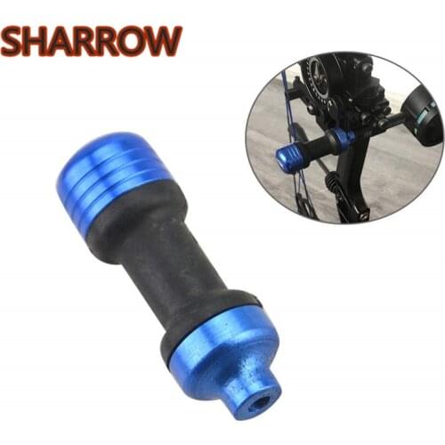 1Pc Archery Bow Sight Stabilizer Rod Silencer Head Shock Absorber Damper Reduce Noice For Outdoor Training Shooting Accessories