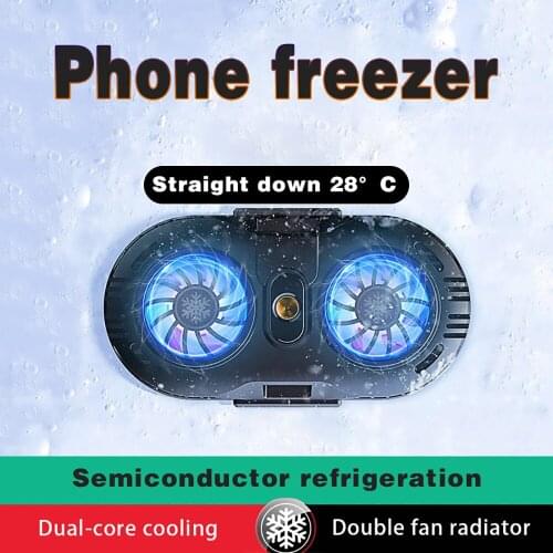Universal Mobile Phone USB Game Cooler System Cooling Fan Gamepad Holder Stand Radiator For iPhone Xiaomi Huawei Samsung Phone