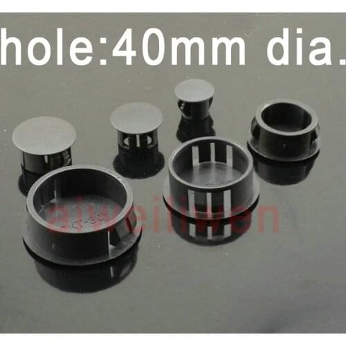 40mm hole PA66 stopple stopper nylon Buckle plug panel Furniture Anti-theft security door plug burglarproof manhead opercle