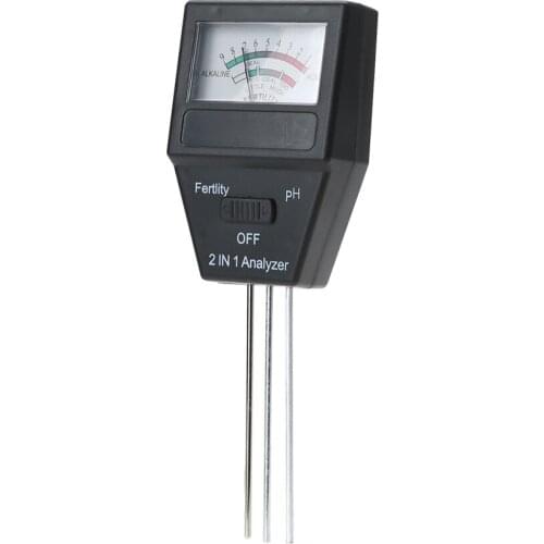2 in 1 Moisture PH Monitor Detector Acidity Tester Fertility Acidity Tester Outdoor Flowers Gardening PH Meter