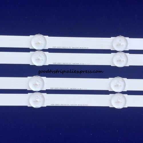627mm 4pcs/kit LED strip 7lamps V5DF-320DC1-R2 LM41-00117P S_55J63_32_FL_7 for UE32J6500-AU UE32J6300AW UE32J6300AK UE32J6370SU