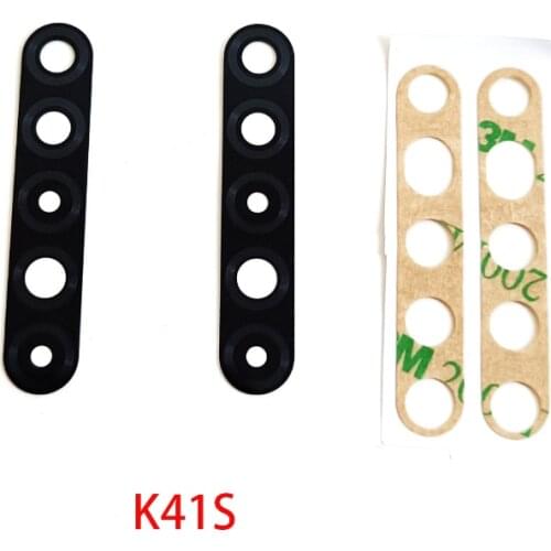 50Pcs For LG V60 Q60 Q730 K40 K41 K51 K61 K41S K51S K61S K50 K62 PlusBack Main Camera Lens Glass Cover With Adhesive Sticker