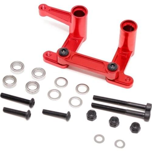 Aluminum Steering Assembly Bellcranks Drag Link 3743 for Traxxas 2WD Slash Rustler Bandit 1/10 RC Car Upgrade Parts
