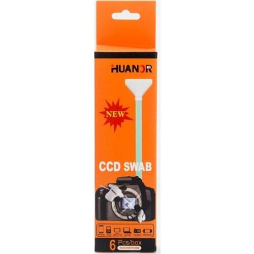 Fro CCD Camera cleaning stick Full frame dry CCD Cleaning stick 6 plastic boxes CCD Cleaning rod
