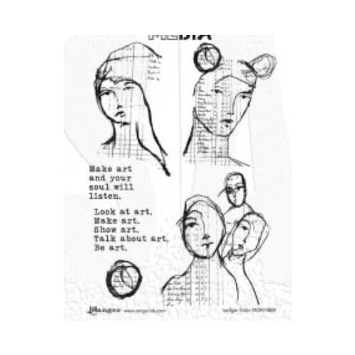 2021 New background Clear Stamp Seal DIY Scrapbooking photo Album Decorative Clear Stamp C0698