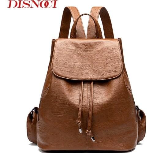 Женские черные рюкзаки DISNOCI China At AliExpress