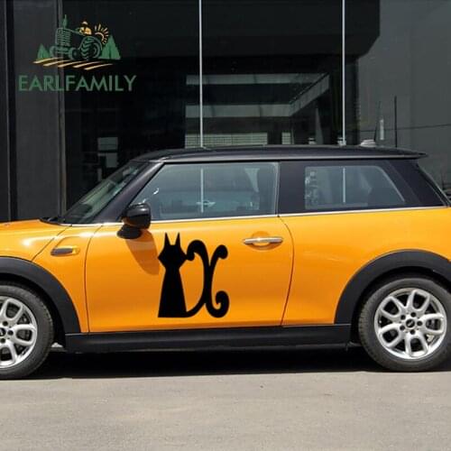 EARLFAMILY 43cm x 43cm Cat Shelter Fairy Tail Graphical Car Sticker for Truck Window Door Vinyl Decal