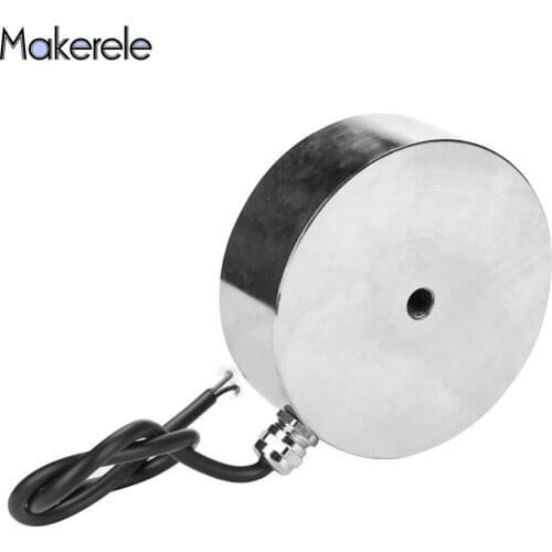 P120/40 Electromagnetic Magnet Lifting 200KG/2000N DC 12V 24V Strong Electromagnet For Sale Search Magnet