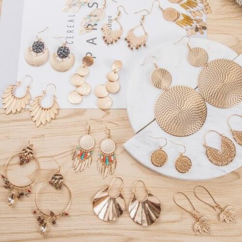 EXYNLON Earrings With Stones