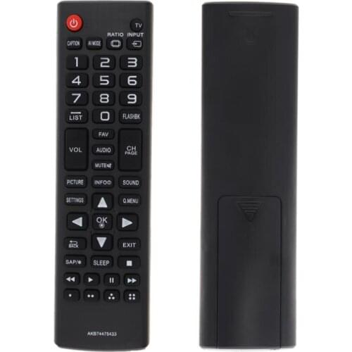 IR 433MHZ Replacement TV Remote Control with Long Remote Control Distance Suitable for LG LCD Smart TV 32LF510B/43LF5100