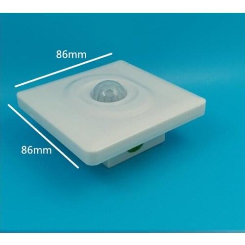 PIR Infrared Motion Sensor Switch 110V 220V Automatic Module Light On Off Switch LED light Body Induction Light Control Switch