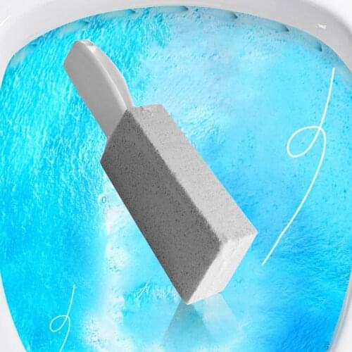 Hot 1Pc Portable Pumice Stone Water Toilet Cleaner Brush Wand Tile Sinks Bathtubs 360 Degrees Cleaning Tool