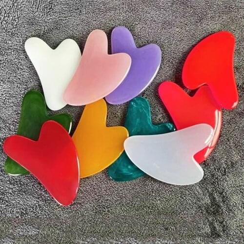 Beautiful Massage Beeswax Guasha Scraping Massage Scraper Face Massager Acupuncture Gua Sha Eye Face Board SPA Massage Tool