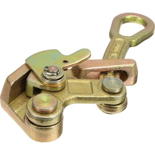 Multifunctional Cable Grip Jaw 1 Ton Pulling Tightening Carbon Steel Clamp Haven Electricity Tool Wire Rope Mini Non-Slip