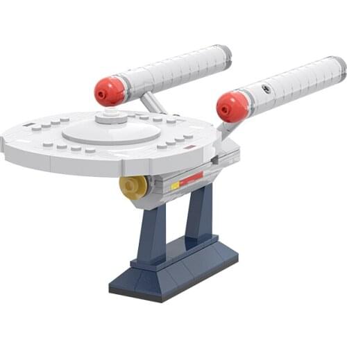 MOC Star Series NCC-1701 Blockade Runner Building Blocks Kit Bricks Bulk Educatiion Idea DIY Model Game Toys For Children Gifts
