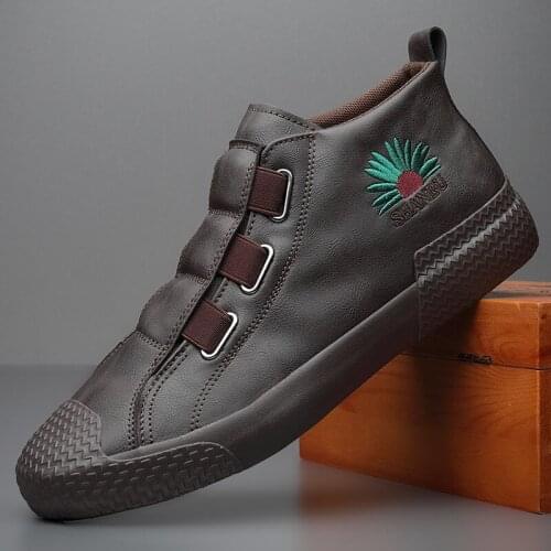 2020 Men Boots Winter Warm Snow Boots Men Winter Work Casual Shoes Sneakers High Top Rubber Ankle Boots