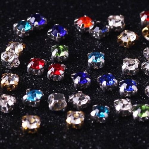 Prajna Clear Glass Strass Crystals Rhinestone Applique Claw Thermomix Rhinestones For Needlework Hotfix Rhinestone For Wedding