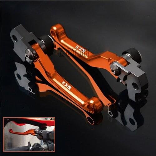 Motorcycle Pit Dirt Bike Pivot Brake Clutch Levers For 450SX-R 525SX-R Motocross DirtBike Handle Lever 450 525 SX-R SXR SX R
