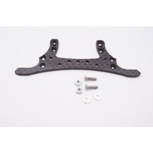 2mm carbon fiber CNC dumper front plate self-made tamiya mini 4wd carbon parts for MS MA AR S2 VS FMA chassis 324 Store