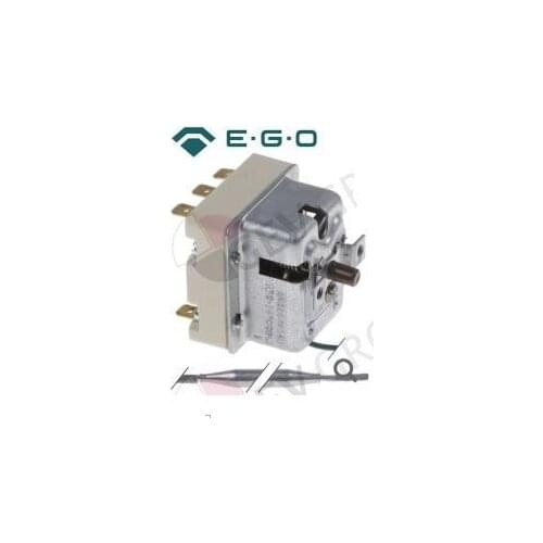 EGO 5532532340 safety thermostat switch-off temp. 3-pole 3NC probe 6mm probe L 74mm capillary pipe 900mm