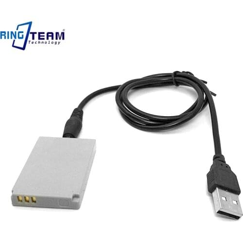 DC 5V USB Power Cable + NB-5L DR30 DR-30 DC Coupler for Canon Camera Powershot S100 SD970 SD990 SX200 SX210 850 860 IS SX230 HS