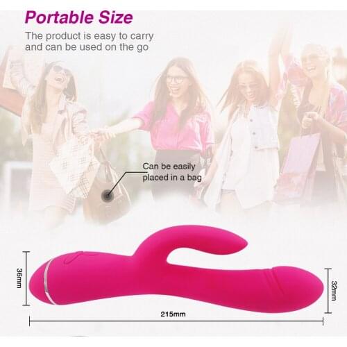 AV Vibrator Erotic G-Spot Intelligent Heating Magic Wand Vibrator Massager Sex Toys for Woman Masturbator Dildo Vibrators