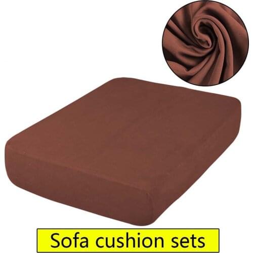 1/2/3/4 Seats Lounger Chair Cushion Covering Ice Silk Chaircase Home Furniture Protector Removable Armchairs Slipcover