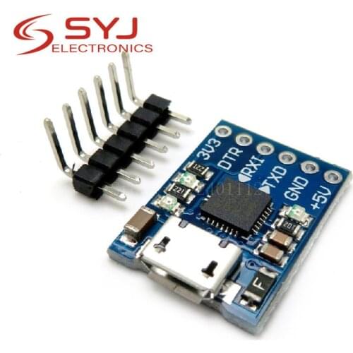1pcs/lot 6Pin CP2102 MICRO USB a UART TTL Modulo Convertitore Seriale UART STC Sostituire FT232 In Stock