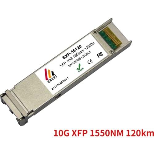 10G XFP 1550nm 120km SFP module Compatible Mikrotik